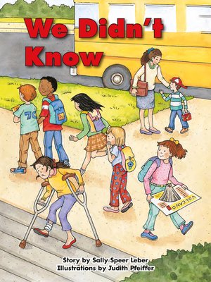 cover image of We Didn't Know